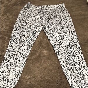 Leopard Print Lounge Pants —GENTLY USED!